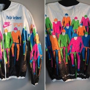 1990s Cycling Racing Jersey NIKE Bike NOVELTY